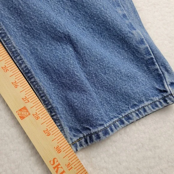 Carhartt B17 Relaxed Fit Jeans Mens 40 x 32 Measures 37 x 30.5 100% Cotton Blue - Picture 8 of 11